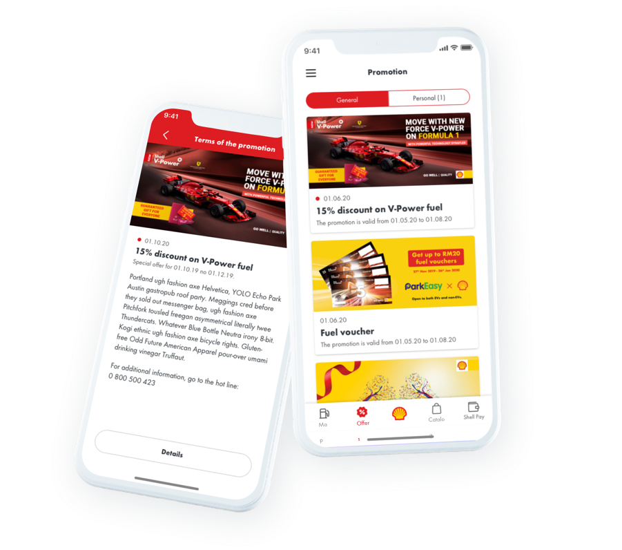 Shell Ukraine. Website and loyalty app - 23