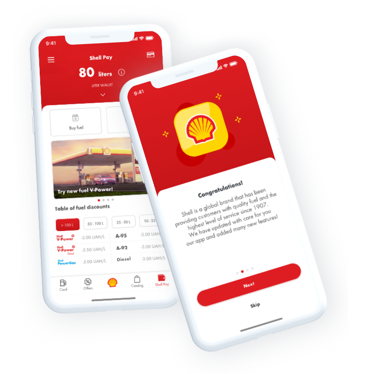 Shell Ukraine. Website and loyalty app - 51